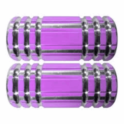 PEDALEIRA ALUM. TROLHAO R/ 2 LADOS VIOLETA B NIL