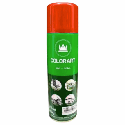 TINTA SPRAY LATA 300ML LARANJA LUMINOSA