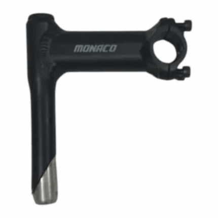 SUPORTE MTB ALUM. SONIC 20° 25.4MM OVER PRETO MON