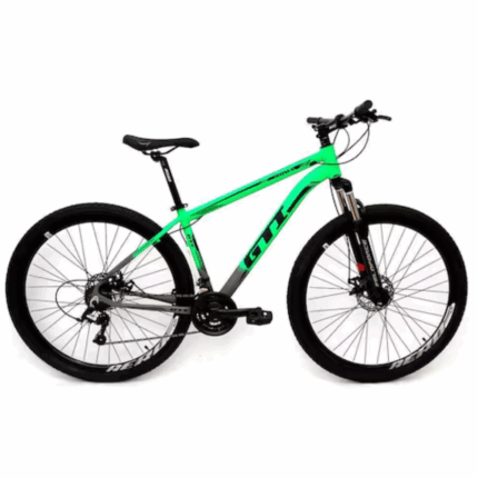 KIT BICICLETA ARO 29 ALUM MASC VERDE/CINZ  21V T17