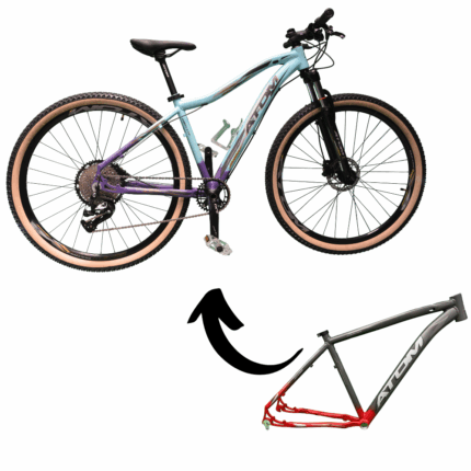 KIT BIKE 29 ALUM MASC GRAF/VERME 21V T19