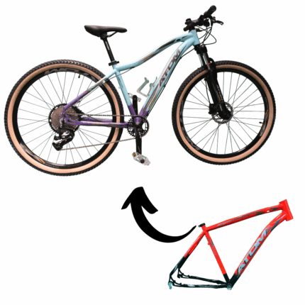 KIT BIKE 29 ALUM MASC VERD/LARAN 21V T17