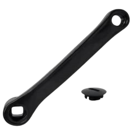 PEDIVELA ESQUERDO ENCAPADO 170 MM PRETO