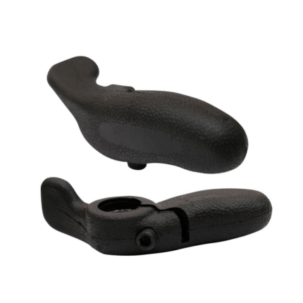 BAR END EMBORRACHADO PRETO