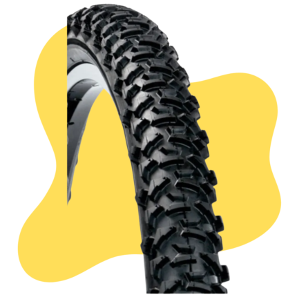 Pneu Aro 24x1.75 Paco Wind MTB Preto com Cravo
